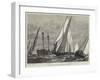 Royal Victoria Yacht Club, Collision Between the Ada and the Florinda-William Heysham Overend-Framed Giclee Print