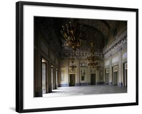 Royal Villa of Monza, Interior, Lombardy, Italy-Giuseppe Piermarini-Framed Giclee Print