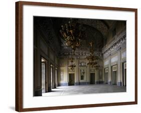 Royal Villa of Monza, Interior, Lombardy, Italy-Giuseppe Piermarini-Framed Giclee Print