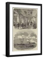 Royal Visit of Napoleon III-Edwin Weedon-Framed Giclee Print