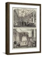 Royal Visit of Napoleon III-null-Framed Giclee Print