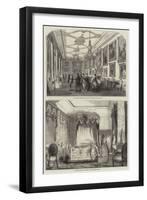 Royal Visit of Napoleon III-null-Framed Giclee Print