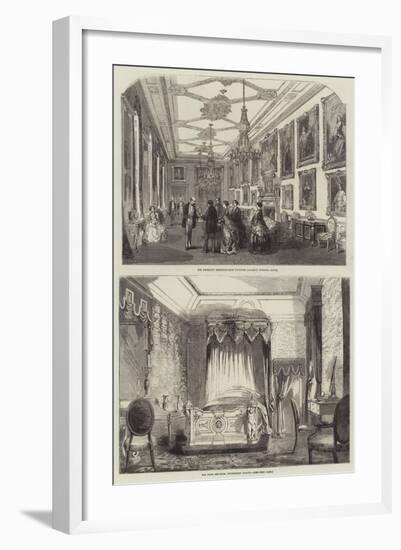 Royal Visit of Napoleon III-null-Framed Giclee Print