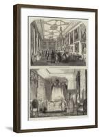 Royal Visit of Napoleon III-null-Framed Giclee Print