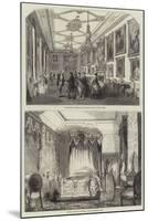 Royal Visit of Napoleon III-null-Mounted Giclee Print