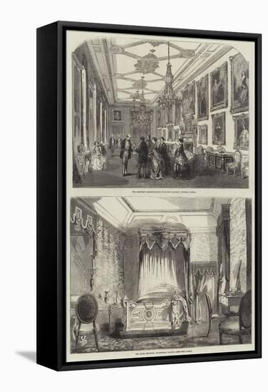 Royal Visit of Napoleon III-null-Framed Stretched Canvas