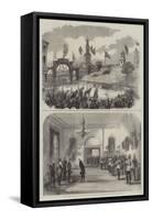 Royal Visit to Canada-George Henry Andrews-Framed Stretched Canvas