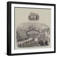 Royal Visit to Canada-null-Framed Giclee Print