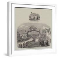 Royal Visit to Canada-null-Framed Giclee Print