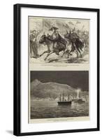 Royal Visit to Gibraltar-null-Framed Giclee Print