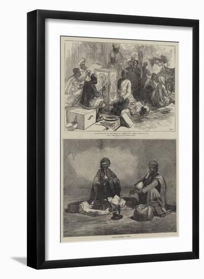 Royal Visit to India-null-Framed Giclee Print