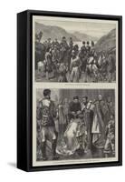 Royal Visit to Ireland-William Heysham Overend-Framed Stretched Canvas