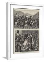 Royal Visit to Ireland-William Heysham Overend-Framed Giclee Print