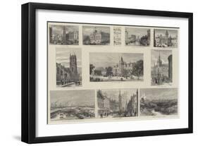 Royal Visit to Leeds and Preston-William Henry James Boot-Framed Giclee Print