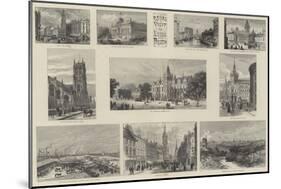 Royal Visit to Leeds and Preston-William Henry James Boot-Mounted Giclee Print