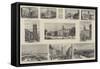 Royal Visit to Leeds and Preston-William Henry James Boot-Framed Stretched Canvas