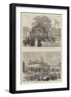 Royal Visit to Norfolk-null-Framed Giclee Print