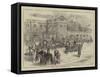 Royal Visit to Normanton Hall-John Jellicoe-Framed Stretched Canvas