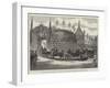 Royal Visit to Nottingham, the Prince and Princess of Wales Entering Nottingham Castle-null-Framed Giclee Print