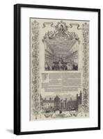 Royal Visit to the University of Cambridge-null-Framed Giclee Print