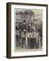 Royal Visit to Truro, the Prince of Wales Laying the Corner-Stone of Truro Cathedral-null-Framed Giclee Print