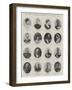 Royal Visitors and Representatives of Royalty at the Queen's Diamond Jubilee-null-Framed Giclee Print