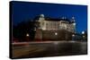 Royal Wawel Castle at Hight, Krakowe, Poland-Jacek Kadaj-Stretched Canvas