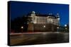 Royal Wawel Castle at Hight, Krakowe, Poland-Jacek Kadaj-Stretched Canvas