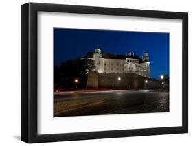 Royal Wawel Castle at Hight, Krakowe, Poland-Jacek Kadaj-Framed Photographic Print