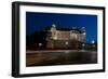 Royal Wawel Castle at Hight, Krakowe, Poland-Jacek Kadaj-Framed Photographic Print