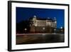 Royal Wawel Castle at Hight, Krakowe, Poland-Jacek Kadaj-Framed Photographic Print