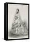 Royal Wedding 1863 - Princess Alexandra-null-Framed Stretched Canvas