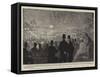 Royal Wedding Festivities at Richmond, Evening Fete on the River-null-Framed Stretched Canvas