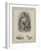 Royal Wedding of Princess Beatrice and Prince Henry of Battenberg-Frederick Sargent-Framed Giclee Print