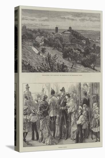 Royal Wedding of Princess Beatrice and Prince Henry of Battenberg-William Henry James Boot-Stretched Canvas