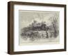 Royal Windsor, the Castle Viewed from the Thames-Herbert Railton-Framed Giclee Print