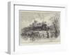 Royal Windsor, the Castle Viewed from the Thames-Herbert Railton-Framed Giclee Print