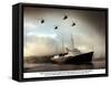 Royal Yacht Britannia Scotland 31st, October 1997-null-Framed Stretched Canvas