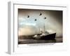 Royal Yacht Britannia Scotland 31st, October 1997-null-Framed Photographic Print