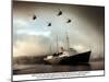 Royal Yacht Britannia Scotland 31st, October 1997-null-Mounted Photographic Print