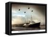 Royal Yacht Britannia Scotland 31st, October 1997-null-Framed Stretched Canvas