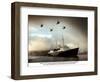 Royal Yacht Britannia Scotland 31st, October 1997-null-Framed Photographic Print