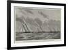 Royal Yacht Squadron Race for the Queen's Cup, the Hildegarde Running Home Past Ryde-null-Framed Giclee Print