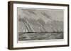 Royal Yacht Squadron Race for the Queen's Cup, the Hildegarde Running Home Past Ryde-null-Framed Giclee Print