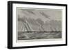 Royal Yacht Squadron Race for the Queen's Cup, the Hildegarde Running Home Past Ryde-null-Framed Giclee Print