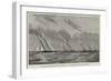 Royal Yacht Squadron Race for the Queen's Cup, the Hildegarde Running Home Past Ryde-null-Framed Giclee Print