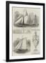 Royal Yacht Squadron Regatta, and Cup Race-null-Framed Giclee Print