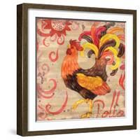 Royale Rooster II-Paul Brent-Framed Art Print