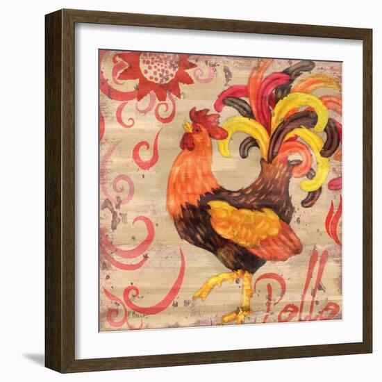 Royale Rooster II-Paul Brent-Framed Art Print