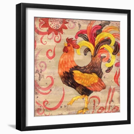 Royale Rooster II-Paul Brent-Framed Art Print